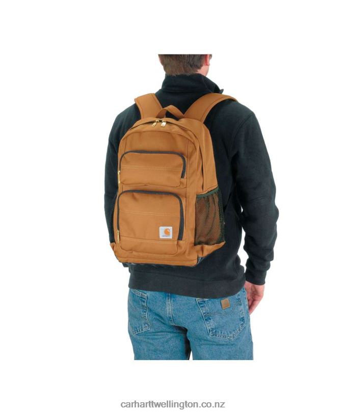 Men 27L Single-Compartment Backpack Carhartt R6J0P1 Black