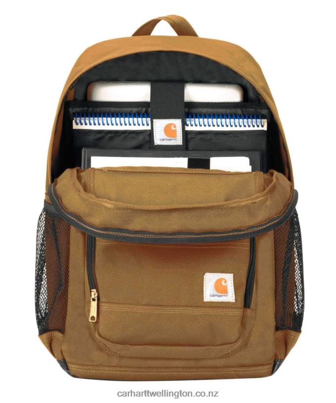 Men 27L Single-Compartment Backpack Carhartt R6J0P1 Black