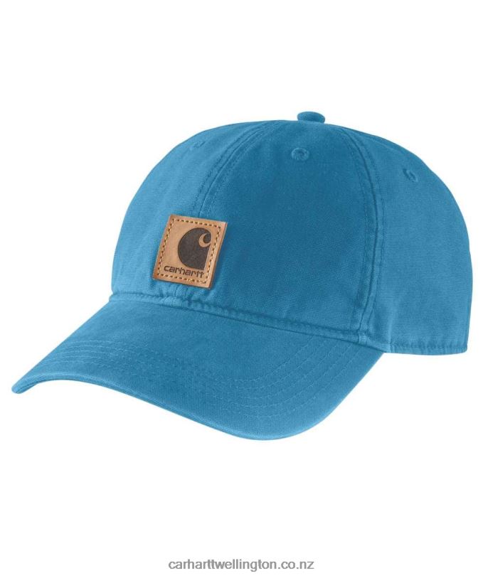 Men Canvas Cap Carhartt R6J0P83 Alpine Blue