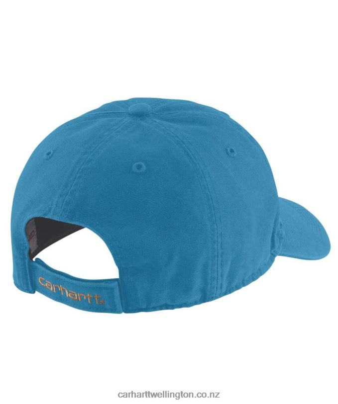 Men Canvas Cap Carhartt R6J0P83 Alpine Blue