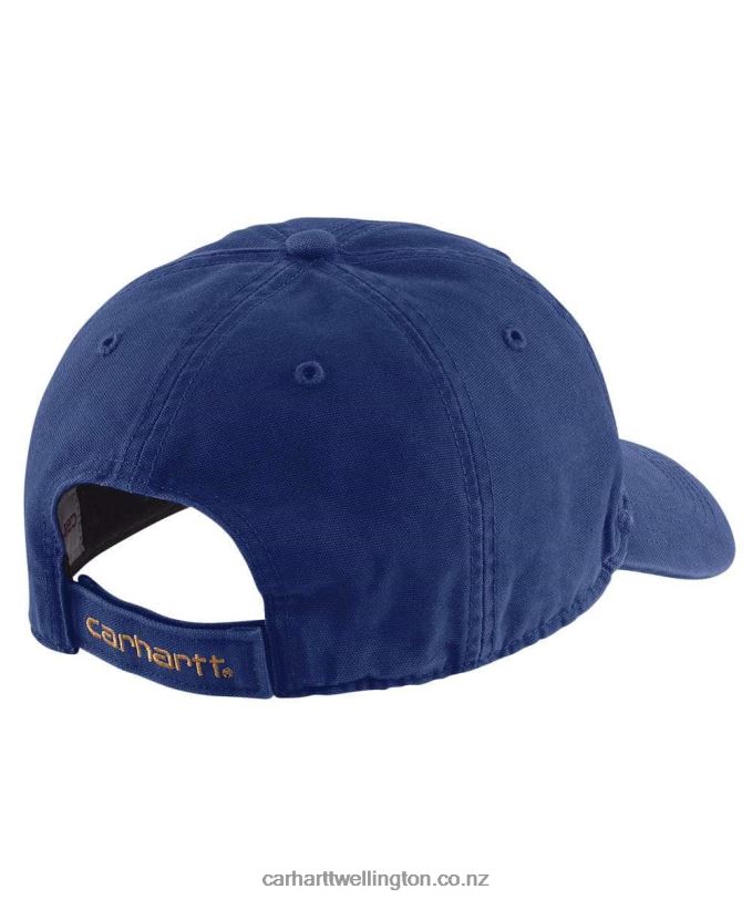 Men Canvas Cap Carhartt R6J0P83 Alpine Blue