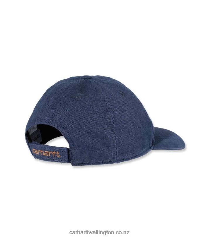Men Canvas Cap Carhartt R6J0P83 Alpine Blue