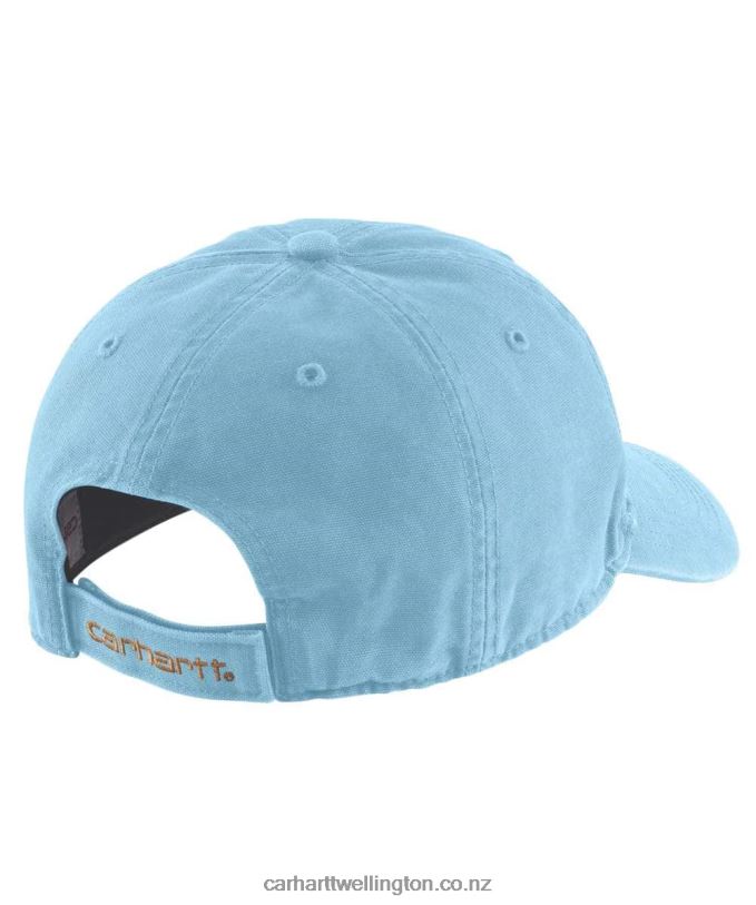 Men Canvas Cap Carhartt R6J0P83 Alpine Blue