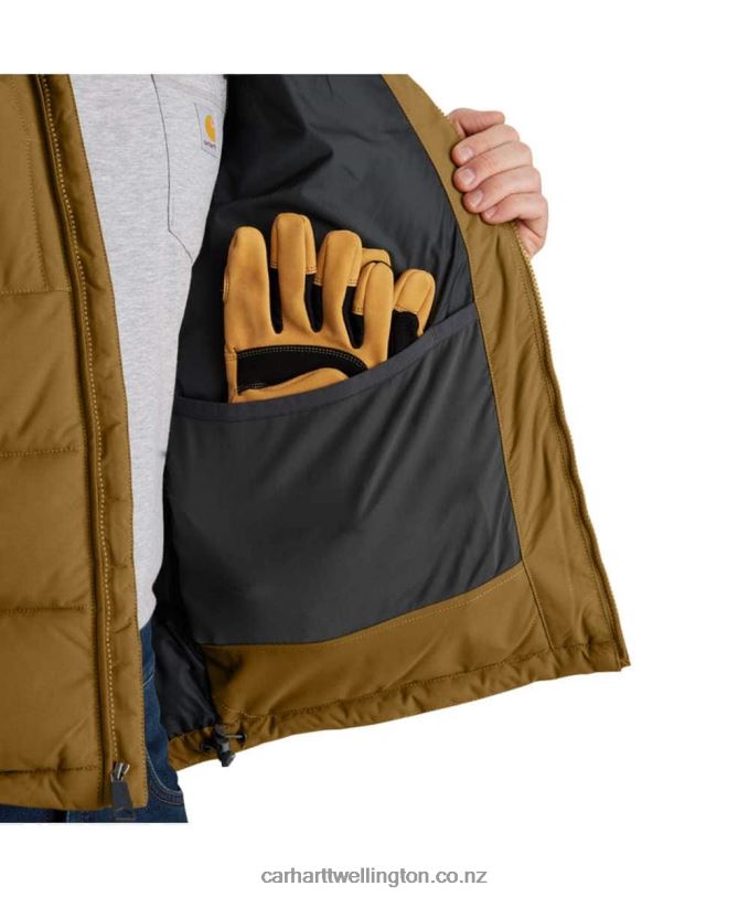 Men Carhartt Montana Loose Fit Insulated JacketR6J0P16 Black