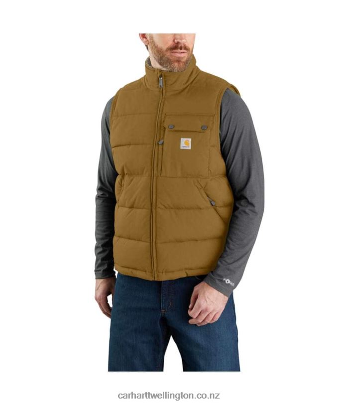 Men Carhartt Montana Loose Fit Insulated VestR6J0P103 Black