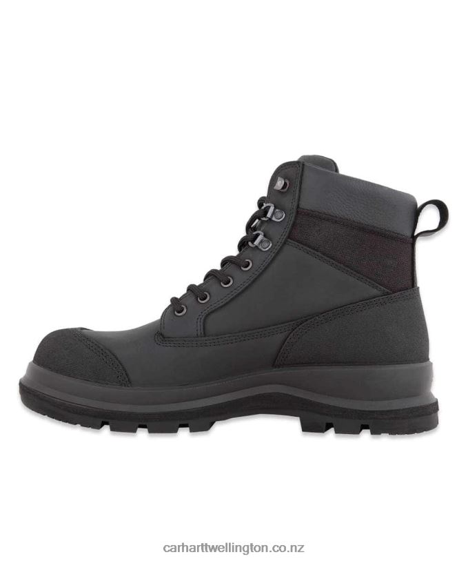 Men Detroit Rugged Flex S3 6 Inch Safety Boot Carhartt R6J0P163 Black