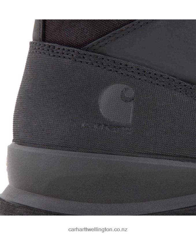 Men Detroit Rugged Flex S3 6 Inch Safety Boot Carhartt R6J0P163 Black