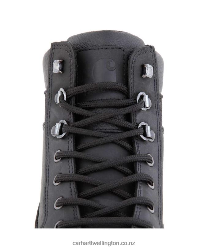 Men Detroit Rugged Flex S3 6 Inch Safety Boot Carhartt R6J0P163 Black