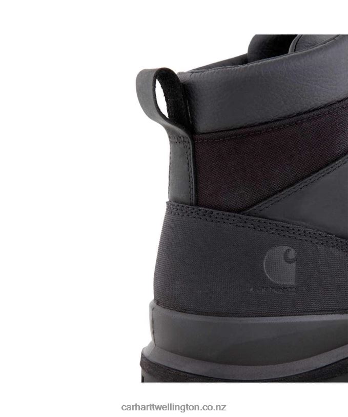 Men Detroit Rugged Flex S3 6 Inch Safety Boot Carhartt R6J0P163 Black