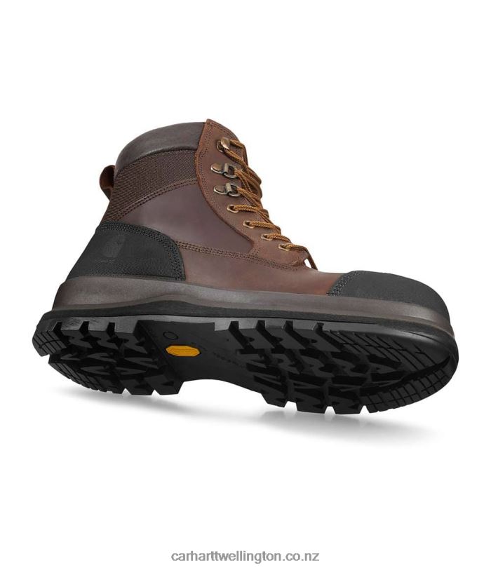Men Detroit Rugged Flex S3 6 Inch Safety Boot Carhartt R6J0P163 Black