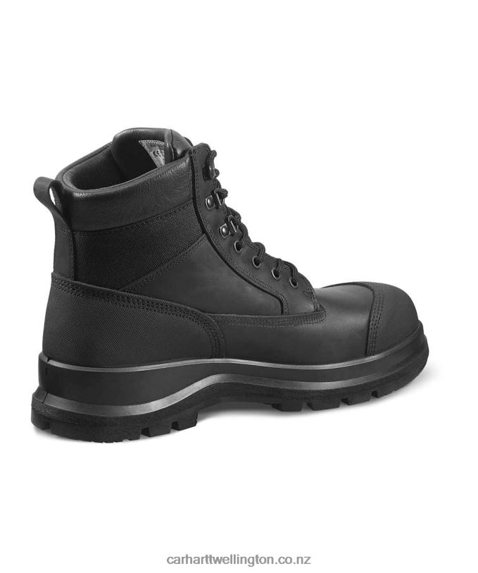 Men Detroit Rugged Flex S3 6 Inch Safety Boot Carhartt R6J0P163 Black