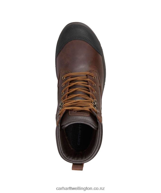 Men Detroit Rugged Flex S3 6 Inch Safety Boot Carhartt R6J0P163 Black