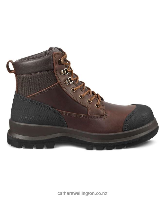 Men Detroit Rugged Flex S3 6 Inch Safety Boot Carhartt R6J0P163 Black
