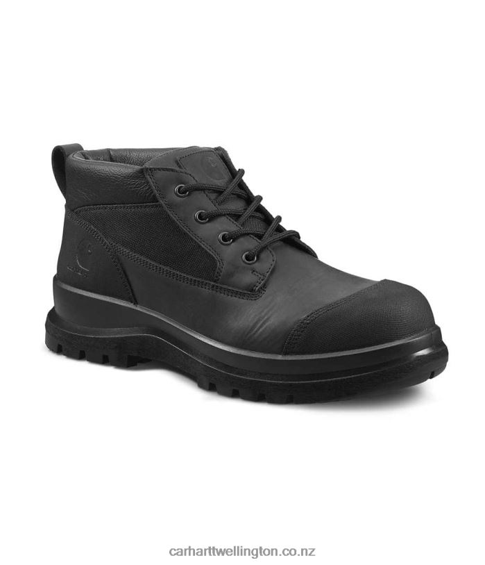 Men Detroit Rugged Flex S3 Chukka Safety Boot Carhartt R6J0P164 Black