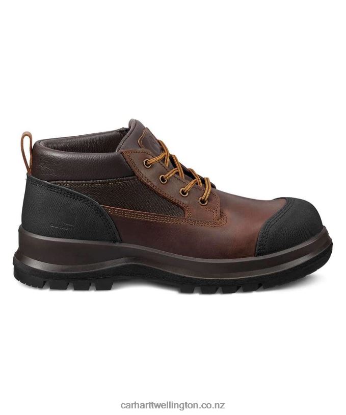 Men Detroit Rugged Flex S3 Chukka Safety Boot Carhartt R6J0P164 Black