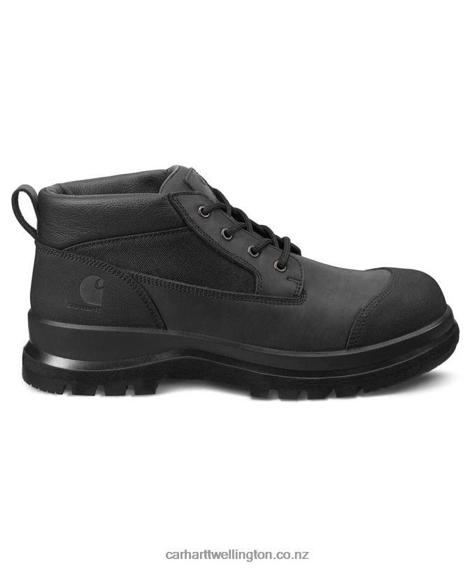 Men Detroit Rugged Flex S3 Chukka Safety Boot Carhartt R6J0P164 Black