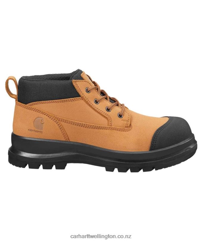 Men Detroit Rugged Flex S3 Chukka Safety Boot Carhartt R6J0P164 Black