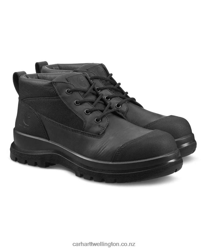 Men Detroit Rugged Flex S3 Chukka Safety Boot Carhartt R6J0P164 Black