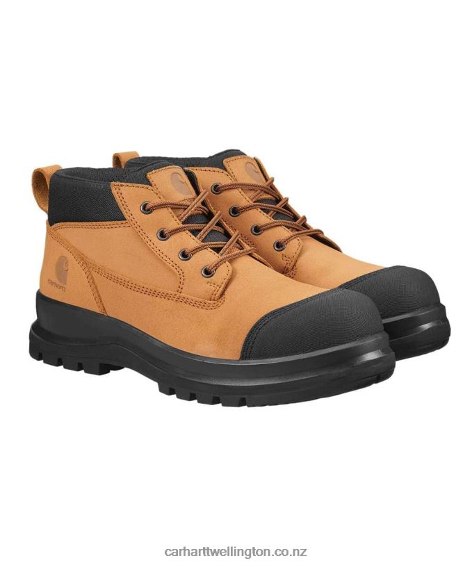 Men Detroit Rugged Flex S3 Chukka Safety Boot Carhartt R6J0P164 Black