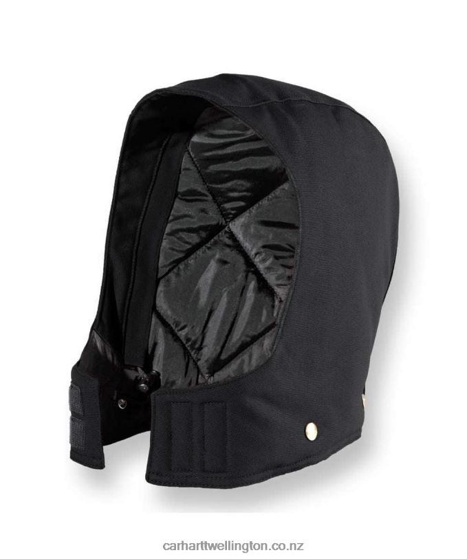 Men Firm Duck Insulated Hood Carhartt R6J0P32 Black
