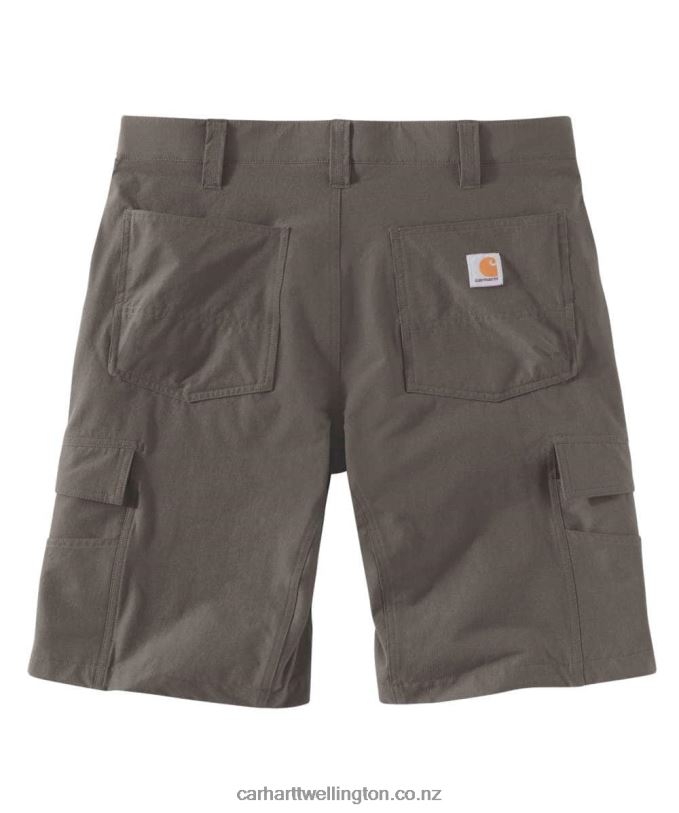 Men Force Relaxed Fit Lightweight Ripstop Cargo Work Short Carhartt R6J0P146 Bluestone