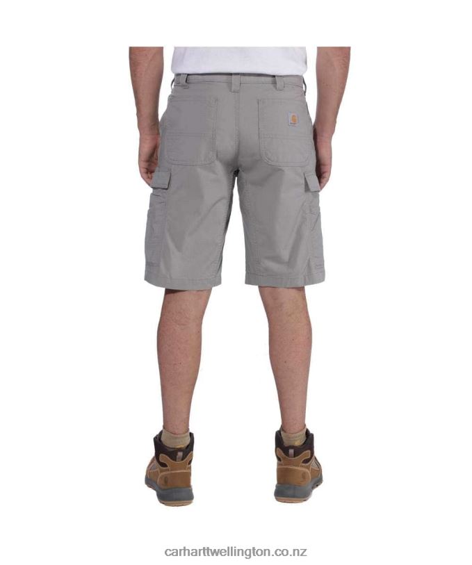Men Force Relaxed Fit Ripstop Cargo Work Short Carhartt R6J0P150 Asphalt