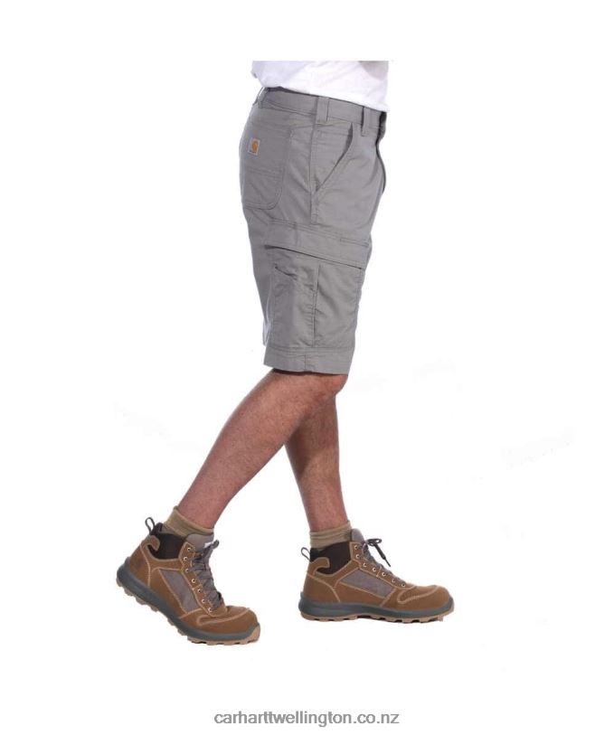 Men Force Relaxed Fit Ripstop Cargo Work Short Carhartt R6J0P150 Asphalt