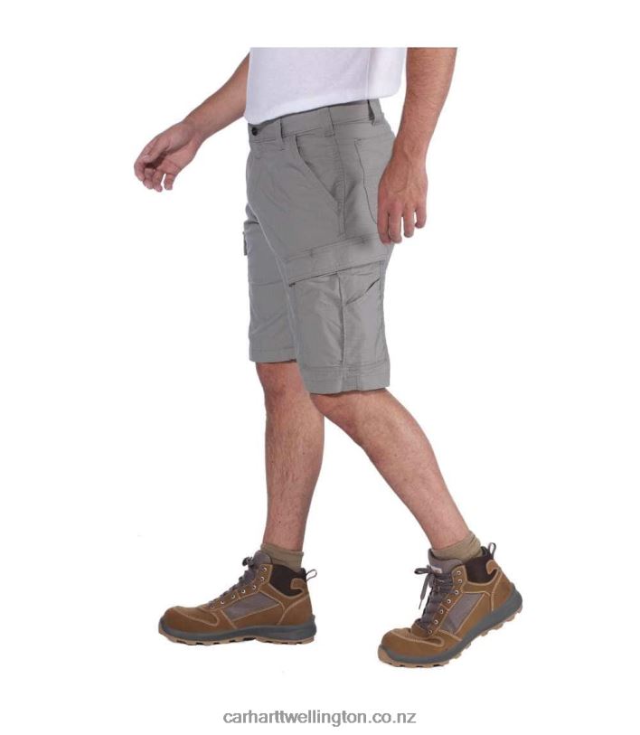 Men Force Relaxed Fit Ripstop Cargo Work Short Carhartt R6J0P150 Asphalt