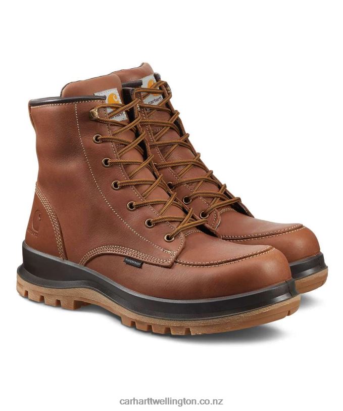 Men Hamilton Rugged Flex Waterproof S3 Safety Boot Carhartt R6J0P161 Black