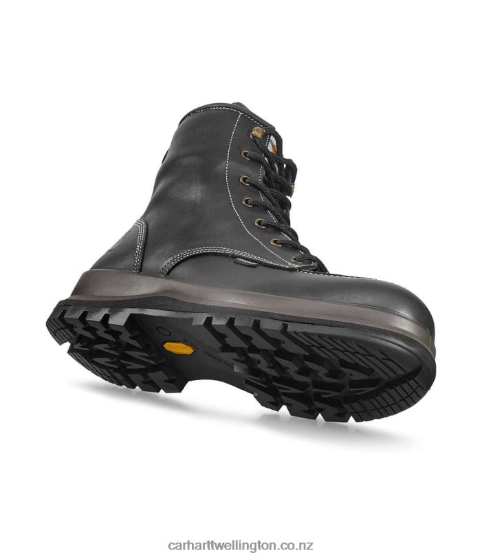 Men Hamilton Rugged Flex Waterproof S3 Safety Boot Carhartt R6J0P161 Black