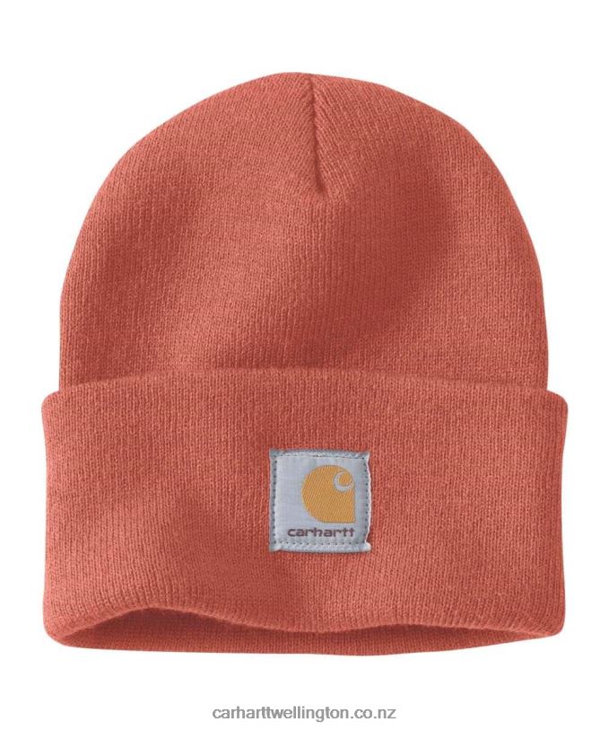 Men Knit Cuffed Beanie Carhartt R6J0P80 Arborvitae