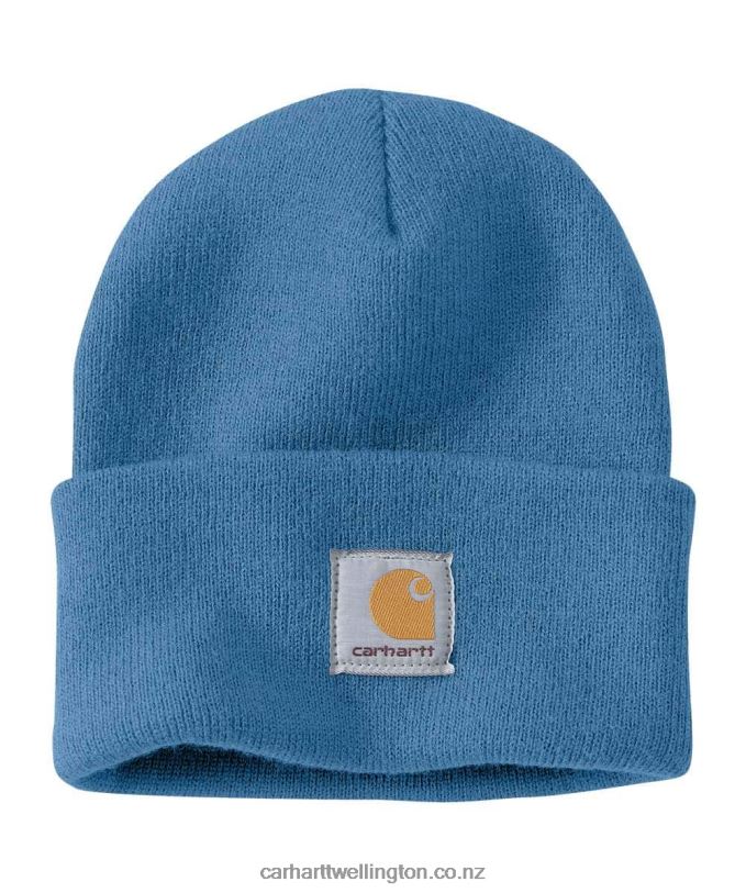 Men Knit Cuffed Foc Graphic Beanie Carhartt R6J0P97 Black