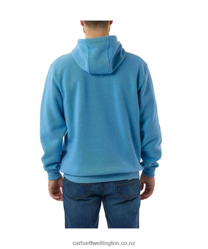 Men Loose Fit Midweight Logo Graphic Sweatshirt Carhartt R6J0P40 Black