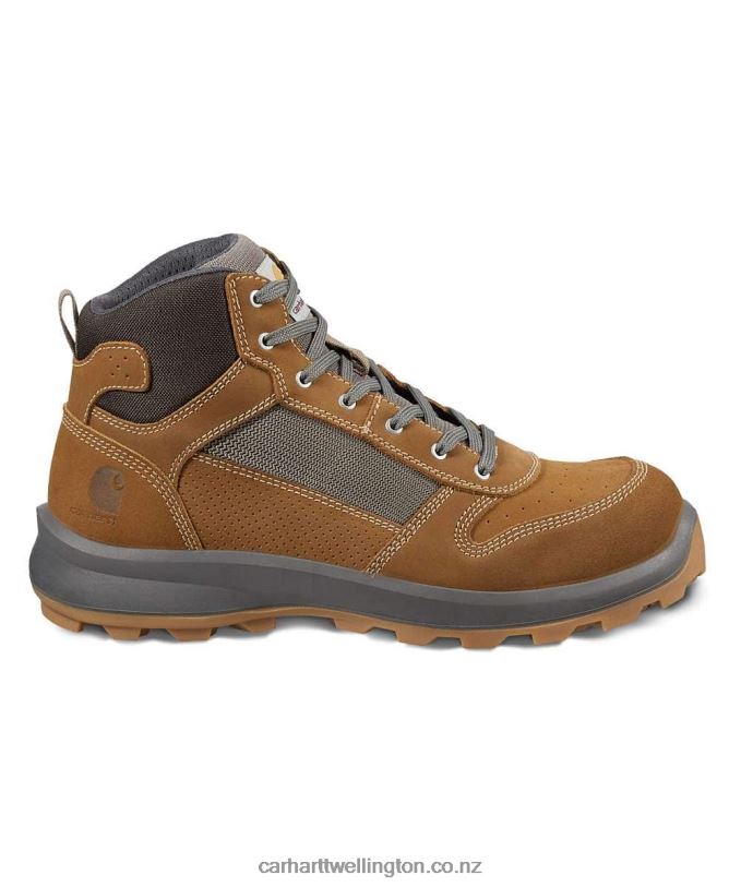 Men Michigan Rugged Flex S1P Midcut Safety Boot Carhartt R6J0P165 Black
