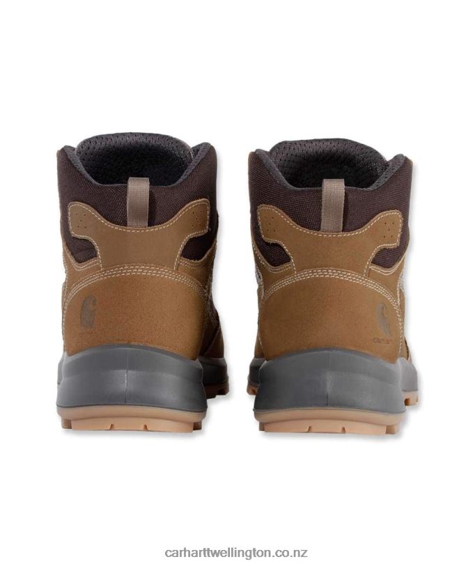 Men Michigan Rugged Flex S1P Midcut Safety Boot Carhartt R6J0P165 Black