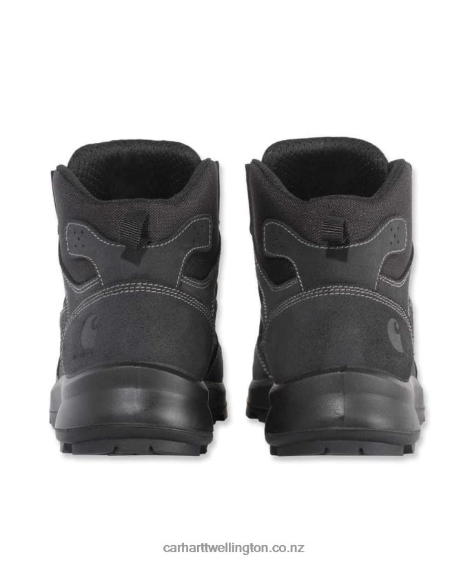 Men Michigan Rugged Flex S1P Midcut Safety Boot Carhartt R6J0P165 Black