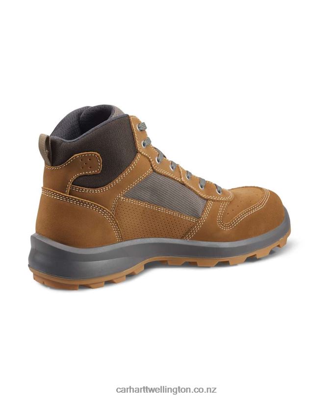 Men Michigan Rugged Flex S1P Midcut Safety Boot Carhartt R6J0P165 Black