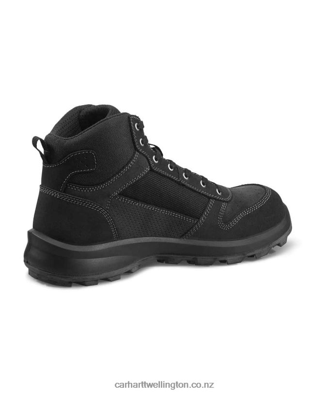 Men Michigan Rugged Flex S1P Midcut Safety Boot Carhartt R6J0P165 Black