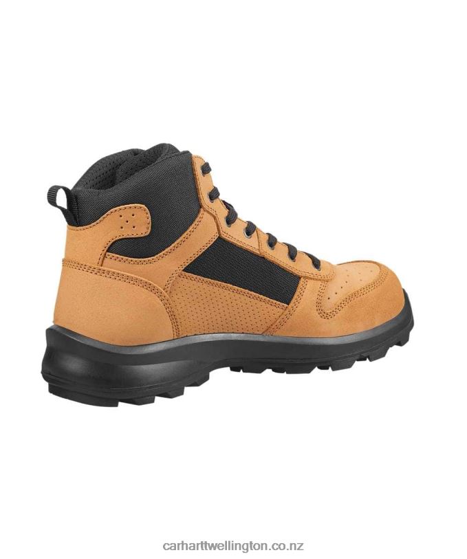 Men Michigan Rugged Flex S1P Midcut Safety Boot Carhartt R6J0P165 Black