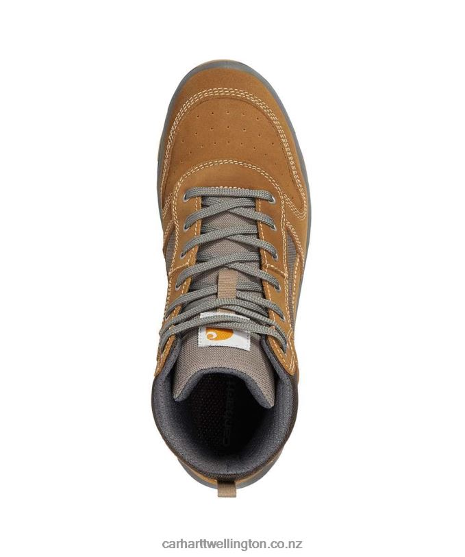 Men Michigan Rugged Flex S1P Midcut Safety Boot Carhartt R6J0P165 Black