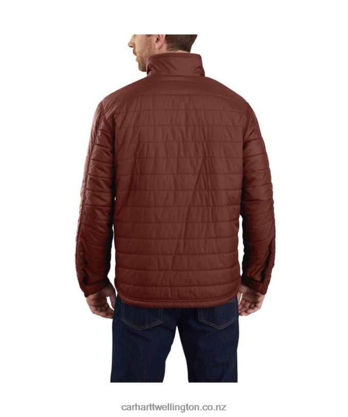 Men Rain Defender Relaxed Fit Lightweight Insulated Jacket Carhartt R6J0P22 Black
