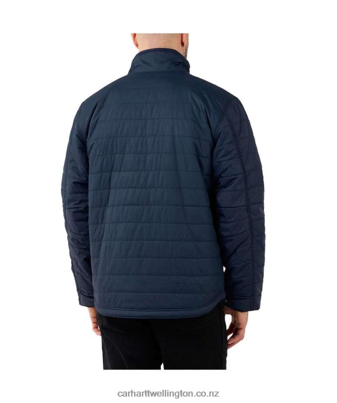 Men Rain Defender Relaxed Fit Lightweight Insulated Jacket Carhartt R6J0P22 Black