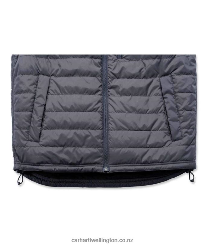 Men Rain Defender Relaxed Fit Lightweight Insulated Vest Carhartt R6J0P104 Black