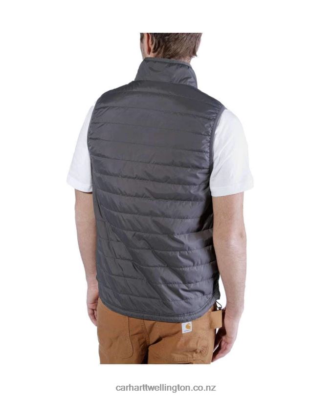 Men Rain Defender Relaxed Fit Lightweight Insulated Vest Carhartt R6J0P104 Black