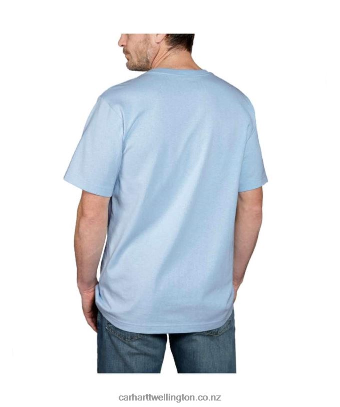 Men Relaxed Fit Heavyweight Short-Sleeve \C\ Graphic T-Shirt Carhartt R6J0P119 Black