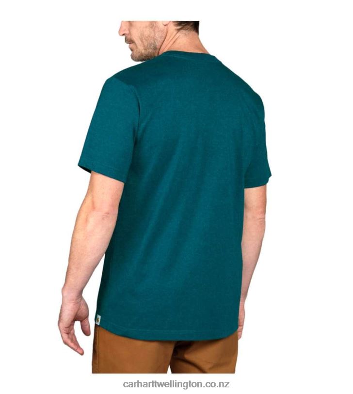 Men Relaxed Fit Heavyweight Short-Sleeve Graphic T-Shirt Carhartt R6J0P118 Black