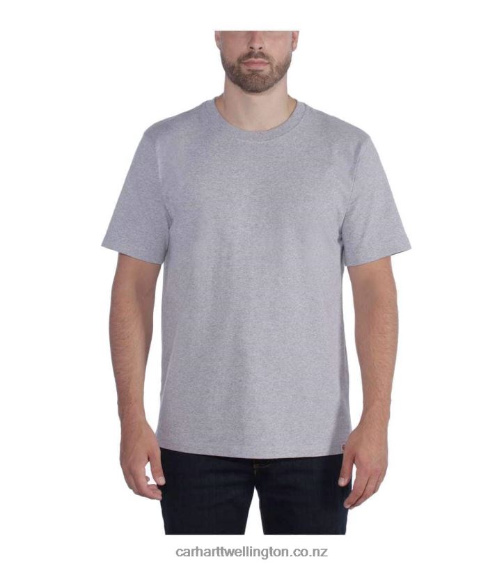 Men Relaxed Fit Heavyweight Short-Sleeve T-Shirt Carhartt R6J0P124 Black