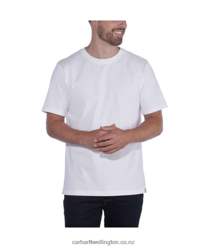 Men Relaxed Fit Heavyweight Short-Sleeve T-Shirt Carhartt R6J0P124 Black