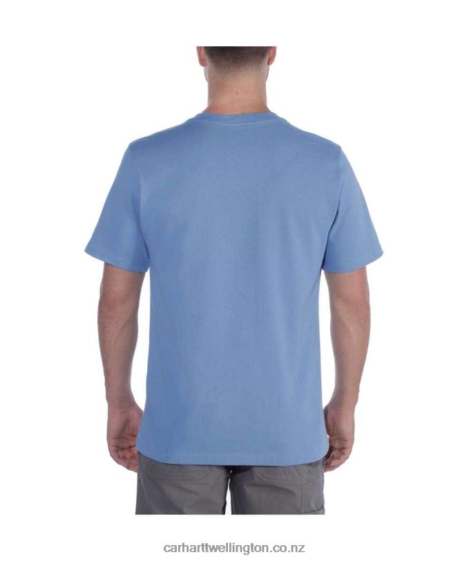 Men Relaxed Fit Heavyweight Short-Sleeve T-Shirt Carhartt R6J0P124 Black