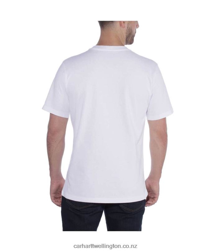 Men Relaxed Fit Heavyweight Short-Sleeve T-Shirt Carhartt R6J0P124 Black